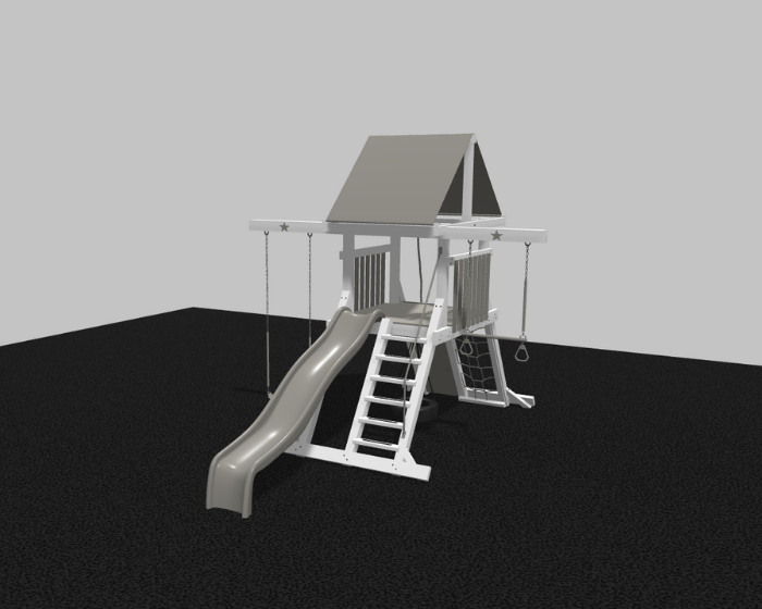 Stardust Vinyl Swing Set