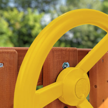 MazonvintagePlaysets Outing With Tube Slide Swing Set