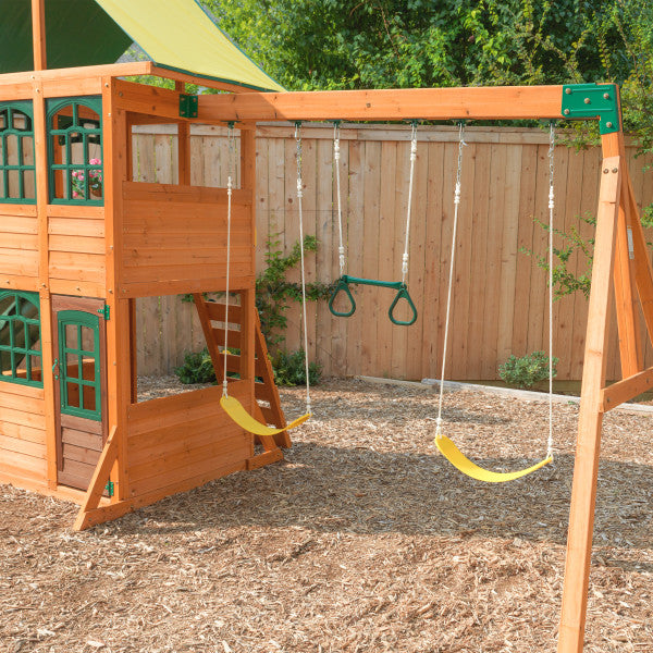 Mazonvintage Treasure Cove Wooden Swing Set