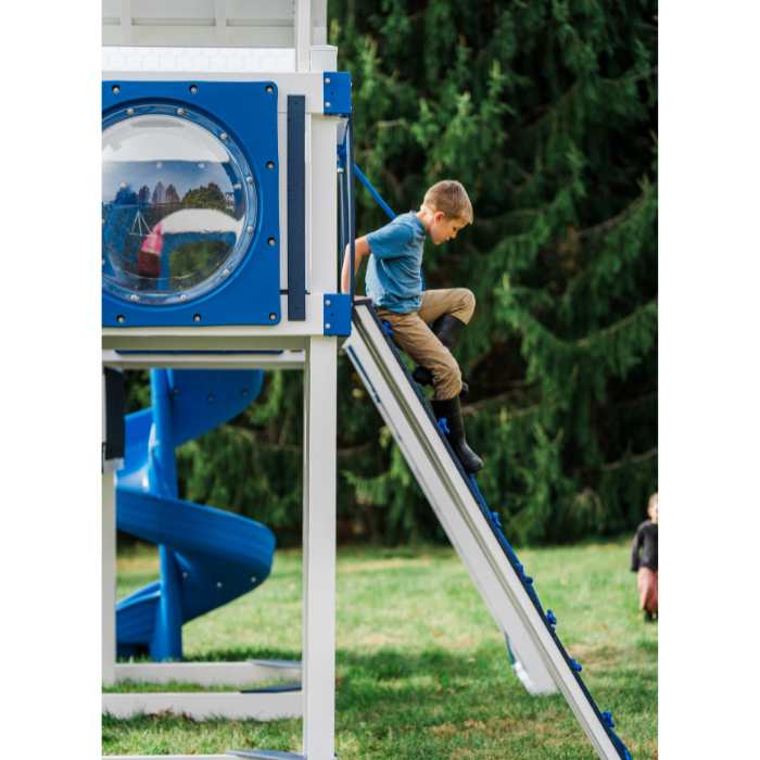 Milkyway Climber Vinyl Swing Set