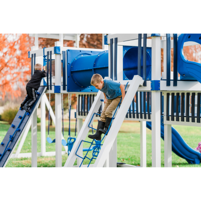 Milkyway Climber Vinyl Swing Set