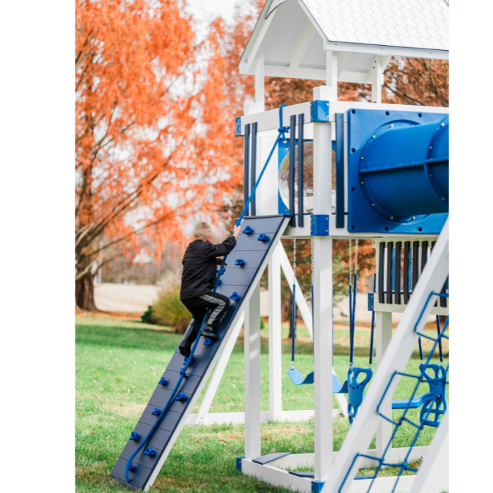 Milkyway Climber Vinyl Swing Set