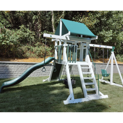 Wishing Star Vinyl Swing Set
