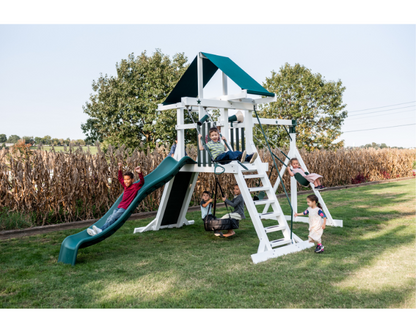 Wishing Star Vinyl Swing Set